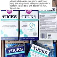 Miếng lót lạnh Tucks cho mẹ sau sinh 100pcs (hàng Mỹ)