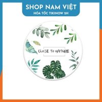 Miếng Lót Ly, Đế Lót Đá Xốp Diatomite Siêu Thấm Hút - CloseToNature tròn