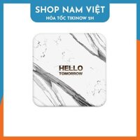 Miếng Lót Ly, Đế Lót Đá Xốp Diatomite Siêu Thấm Hút - Hello vuông