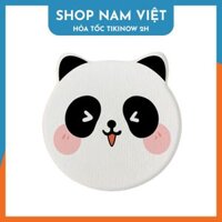 Miếng Lót Ly, Đế Lót Đá Xốp Diatomite Siêu Thấm Hút - Gấu trúc