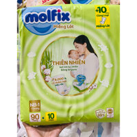 Miếng lót NB1 Molfix 90+10 miếng