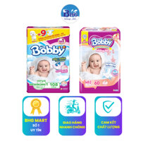 Miếng Lót Siêu Khô Thoáng Sơ Sinh BOBBY NB1/NB2