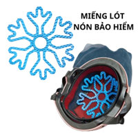 Miếng lót silicon nón bảo hiểm thoáng khí giúp bảo vệ đầu và giữ kiểu tóc khi đội nón