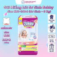 Miếng Lót Sơ Sinh Bobby Cho Em Bé Dưới 5 Kg - Miếng Lót Tiết Kiệm Cho Phụ Nữ Ngày Chu Kỳ - Thanh Ngân Shop