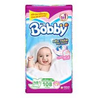 Miếng lót sơ sinh Bobby NB1 108 miếng/ NB2 60 miếng