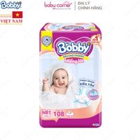 Miếng lót sơ sinh Bobby Newborn 1 (108 miếng)