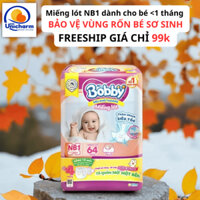 Miếng lót sơ sinh Bobby Newborn 1 cho bé dưới 1 tháng tuổi
