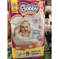 Miếng lót sơ sinh Bobby Newborn 1 New 108 miếng