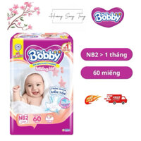 Miếng lót sơ sinh Bobby Newborn 2-60 miếng