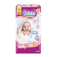 MIẾNG LÓT SƠ SINH BOBBY NEWBORN 1 (108 MIẾNG)- NEWBORN 2 (60 MIẾNG)