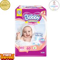 Miếng lót sơ sinh Bobby Newborn 2-60 miếng