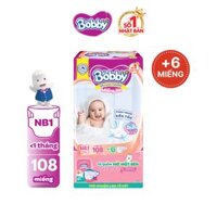 Miếng lót sơ sinh Bobby Newborn 1-108 miếng