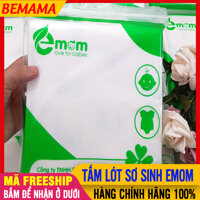 Miếng Lót Sơ Sinh EMOM 28 Tờ/bịch Đã Kháng Khuẩn 3 Lớp Dày Dặn Mềm Mại - Miếng Lót Phân Su Tấm Lót Sơ Sinh Giấy Lót Sơ Sinh Tấm Lót Cho Bé Mieng Lot So Sinh - 1 Bịch Tã Lót Sơ Sinh Emom [bonus]