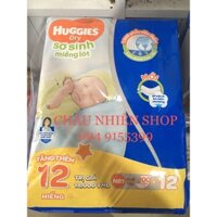Miếng lót sơ sinh Huggies Dry Newborn 1 100 miếng (cho bé dưới 5kg)