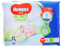 Miếng lót sơ sinh Huggies Dry size NB1 56 miếng (cho bé dưới 5kg)