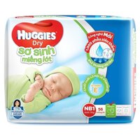 Miếng lót sơ sinh Huggies NB1 56 miếng cho bé dưới 5kg