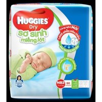 Miếng lót sơ sinh Huggies NB1/NB2