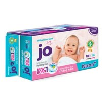 Miếng Lót Sơ Sinh JO NEWBORN 1 - 56 Miếng, NEWBORN2 - 40 Miếng