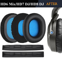 Miếng Lót Tai Cho Sennheiser HD8 DJ HD6 MIX HD7 DJ Tai Nghe Thay Thế Miếng Đệm Tai