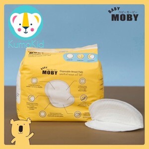 Miếng lót thấm sữa Baby Moby - 60 miếng