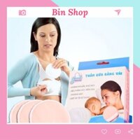 Miếng Lót Thấm Sữa Bằng Vải Good Mama Bin Shop (Hộp 8 Miếng)