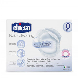 Miếng lót thấm sữa chống khuẩn 30 PCS Chicco