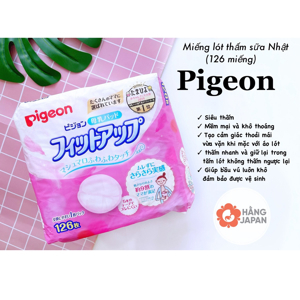 Miếng lót thấm sữa Pigeon - 126 miếng