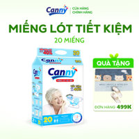 Miếng Lót Tiết Kiệm/ Lót Bổ Sung Canny - Mặc Cùng Tã Dán/Tã Quần Cho Người Lớn (20 miếng/gói)