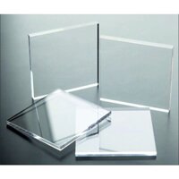 Miếng mica trong suốt, phủ cứng bề mặt chống xước cao cấp, dày 1mm, 50cmx50cm , cắt theo yêu cầu