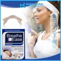 Miếng Mũi Chống Ngẹt Mũi Thể Thao Breathe Ease Miếng Dán Mở Rộng Đường Thở, Miếng Dán Chống Ngáy Ngủ Hiệu Quả
