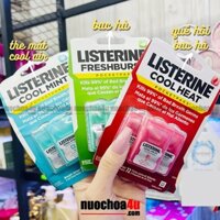 Miếng Ngậm Thơm Miệng - LISTERINE - Cool Pocketpaks Breath Strips ( Hộp 24 Miếng x3 Hộp )