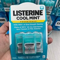 Miếng ngậm thơm miệng listerine