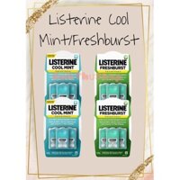 Miếng ngậm thơm miệng Listerine Pocketpaks (Vĩ 3 hộp x 24 miếng)
