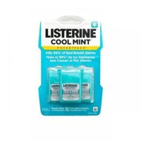 Miếng Ngậm Thơm Miệng Listerine-Cool Mint Xanh Dương