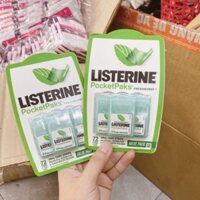 🍃Miếng Ngậm Thơm Miệng Listerine Pocketpaks