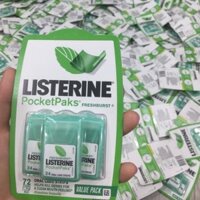 Miếng ngậm thơm miệng listerine