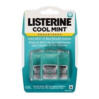 MIẾNG NGẬM THƠM MIỆNG LISTERINE CỦA MỸ 3HỘP