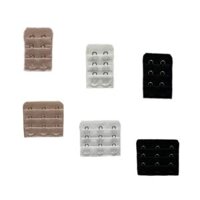 Miếng nối áo ngực loại 2 móc và loại 3 móc tiện lợi MN17 &amp; MN16 - Đen,3 móc MN16