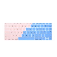 Miếng phủ bàn phím bằng silicon chống bụi, chống nước bảo vệ cho Macbook màu Ombre - The New Macbook 12 inch