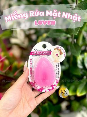 Miếng Rửa Mặt Silicon Loven Make Cleansing Pad Nhật bản