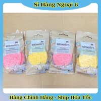 Miếng rửa mặt Silicon và bọt biển Ebelin Đức bền & sạch sâu lỗ chân lông