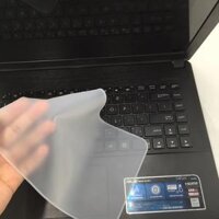 Miếng silicon phủ bàn phím ngăn chặn bụi bẩn cho laptop siêu tiện dụng-HT - 16IN-19IN