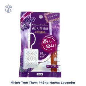 Miếng treo thơm phòng xua côn trùng hương lavender Japan