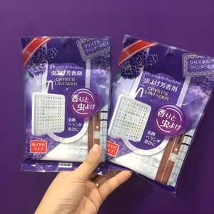 Miếng treo thơm phòng xua côn trùng hương lavender Japan