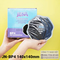 Miếng vá lốp xe ô tô, xe tải, xe ben, miếng vá vỏ không săm JENA JN-BP4 140x140mm (10 miếng/hộp)