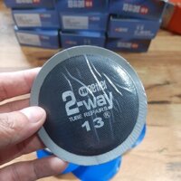 Miếng vá săm lốp ô tô 2way13, kích thước 80mm, giá bán của 1 hộp 20 miếng
