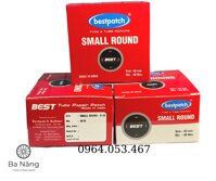 Miếng vá săm, ruột, vỏ, lốp Xe Máy, Ôtô Hình Tròn - Kích thước 43mm