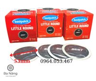 Miếng vá săm, ruột, vỏ, lốp Xe Máy, Ôtô Hình Tròn - Kích thước 53mm