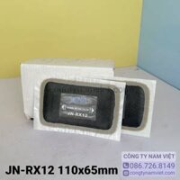 Miếng vá vỏ xe, miếng vá lốp không săm xe tải, xe ben JENA JN-RX12 110x65mm (10 miếng/hộp)