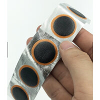 Miếng vá xăm xe máy, xe đạp và xe ô tô hình tròn đường kính 50mm Taitec R-04 (hộp 40 miếng vá)
